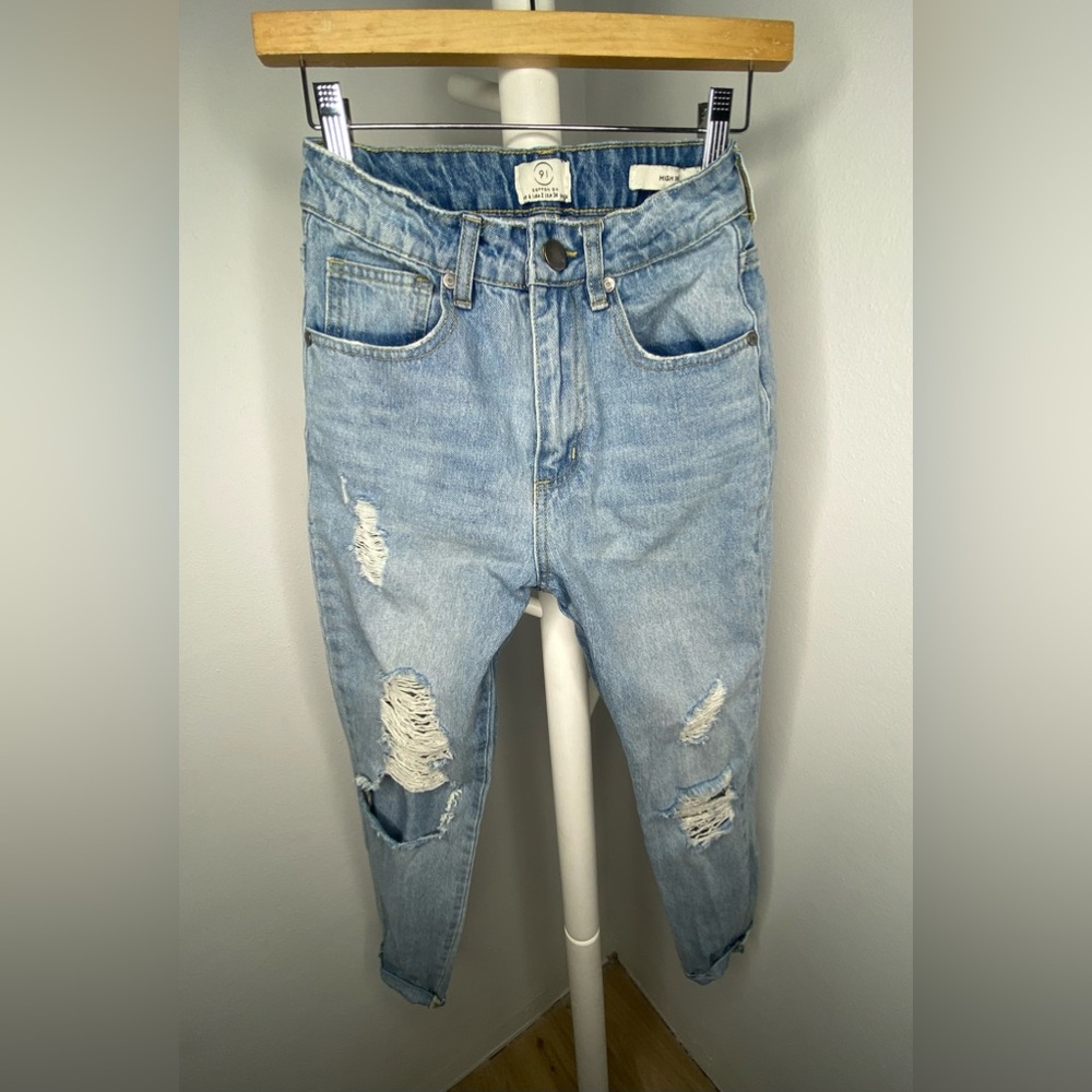 Cotton On Women’s Ripped Jeans Size 2 - Picture 6 of 11